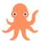 Octopus emoji on Mozilla